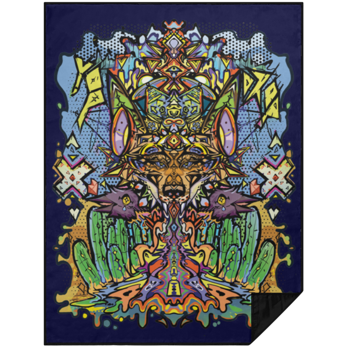 Way of the Yote Festival Blanket